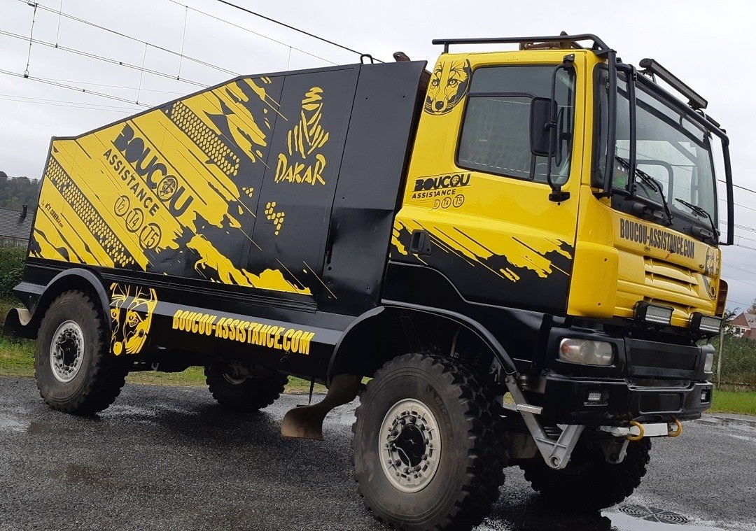 Wrapping camion the french wrapper LOS ANGELES
