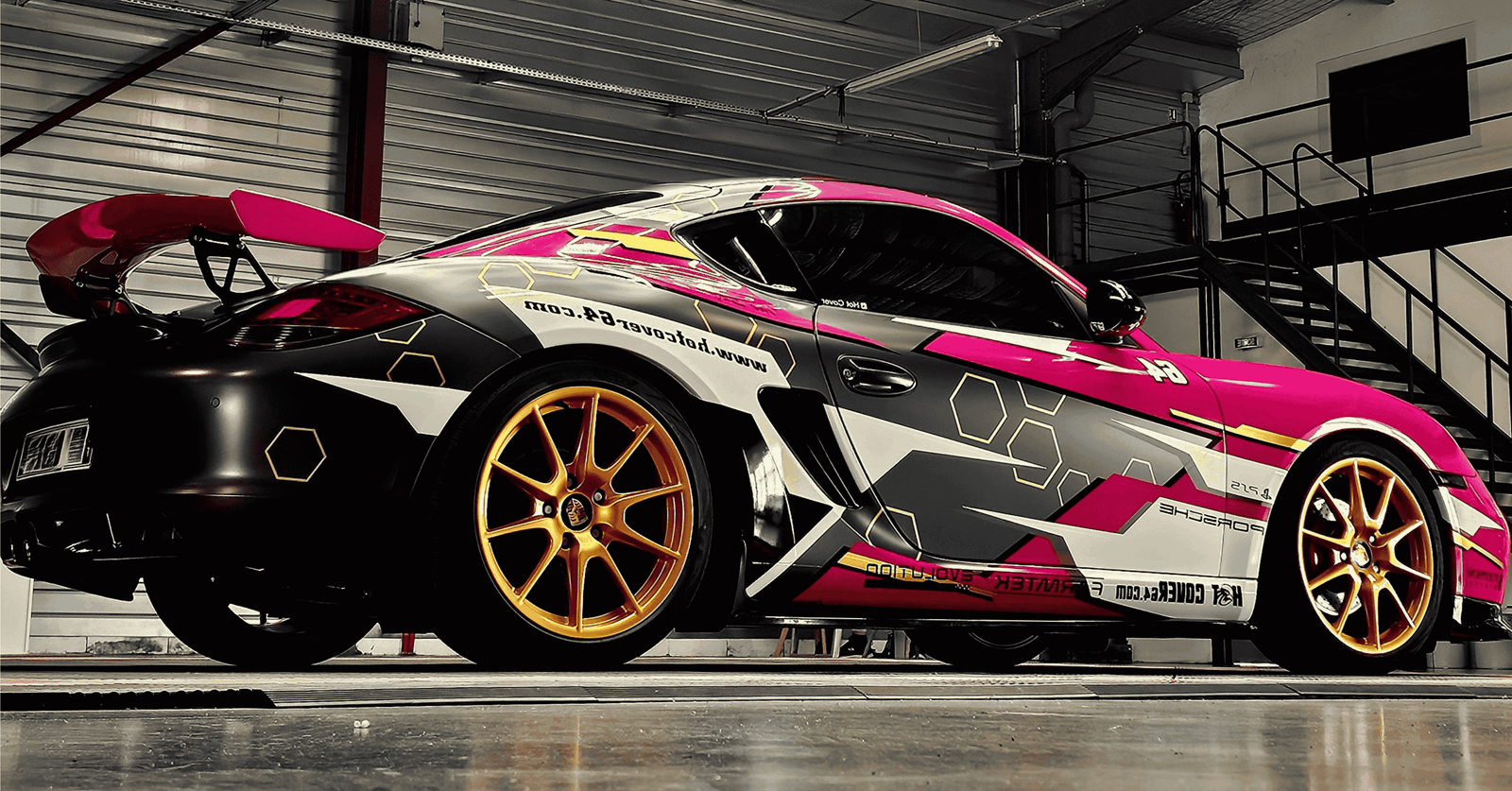 PORSCHE WRAP LOS ANGELES
