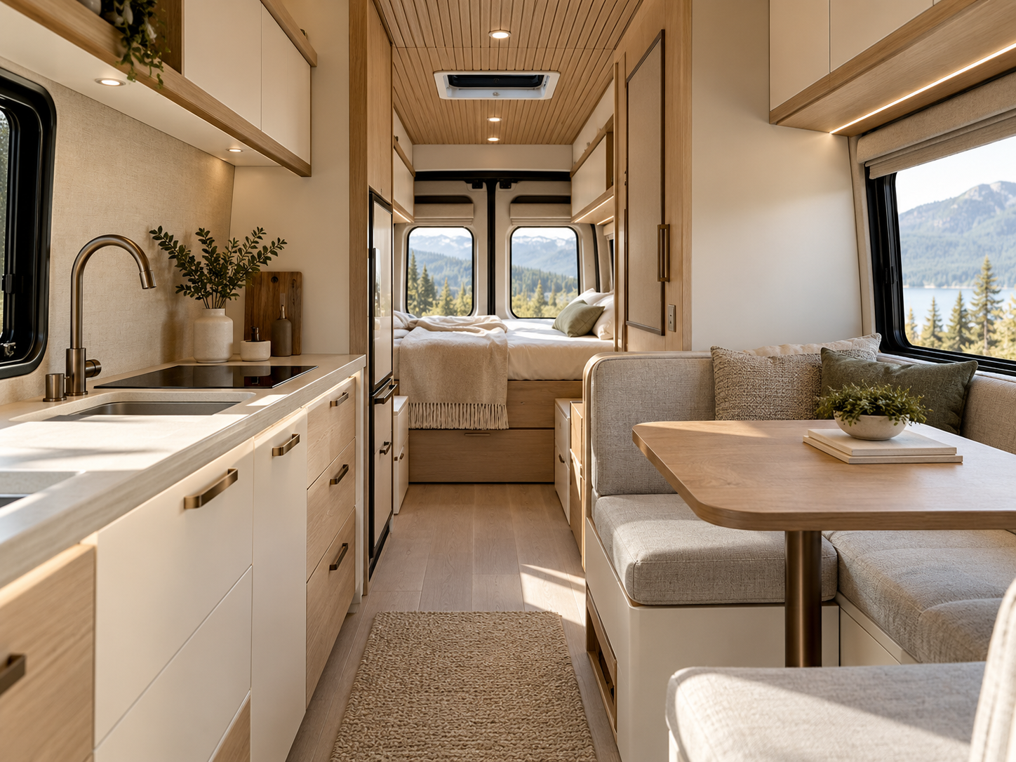 Architectural Wrapping 28 Campervan interior cabinetry after wrapping